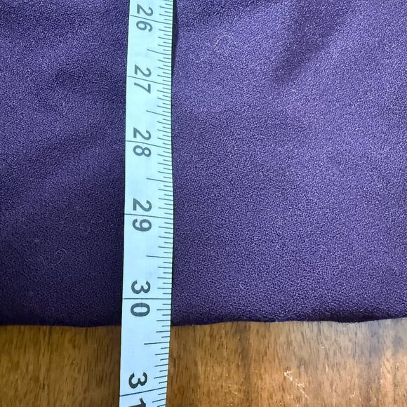 Norton McNaughton Plum Purple 2 Piece Suit 100% Pure New Wool Sz 10 Fully Lined - Picture 10 of 10